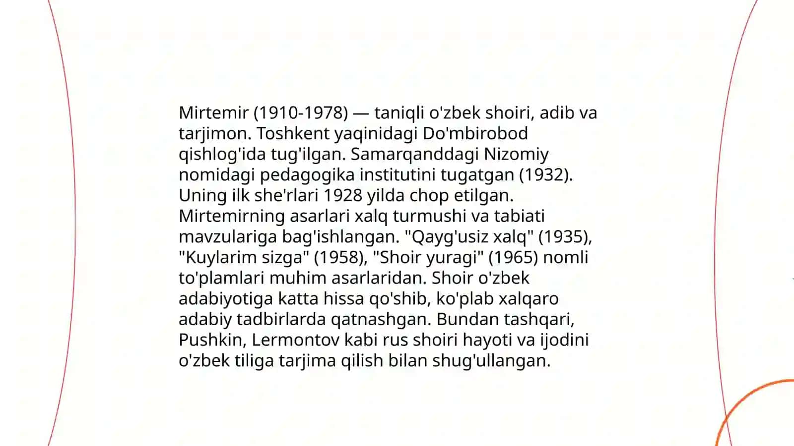 Mirtemirning "Surat" dostoni tahlili 3