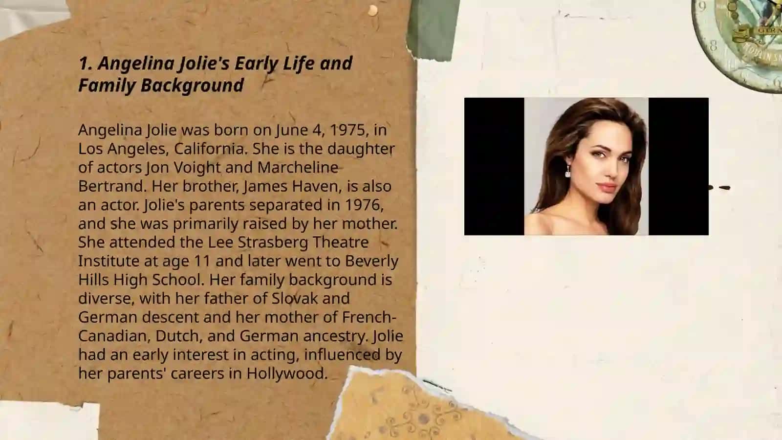 Anjelena Jolie haqida inglizcha 3
