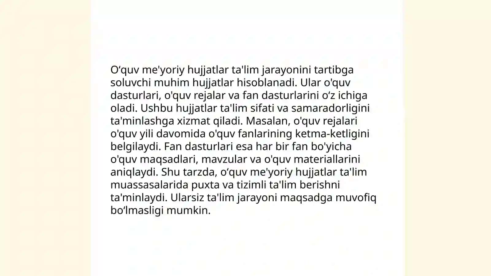 Oʻquv me' yoriy hujjatlar 3
