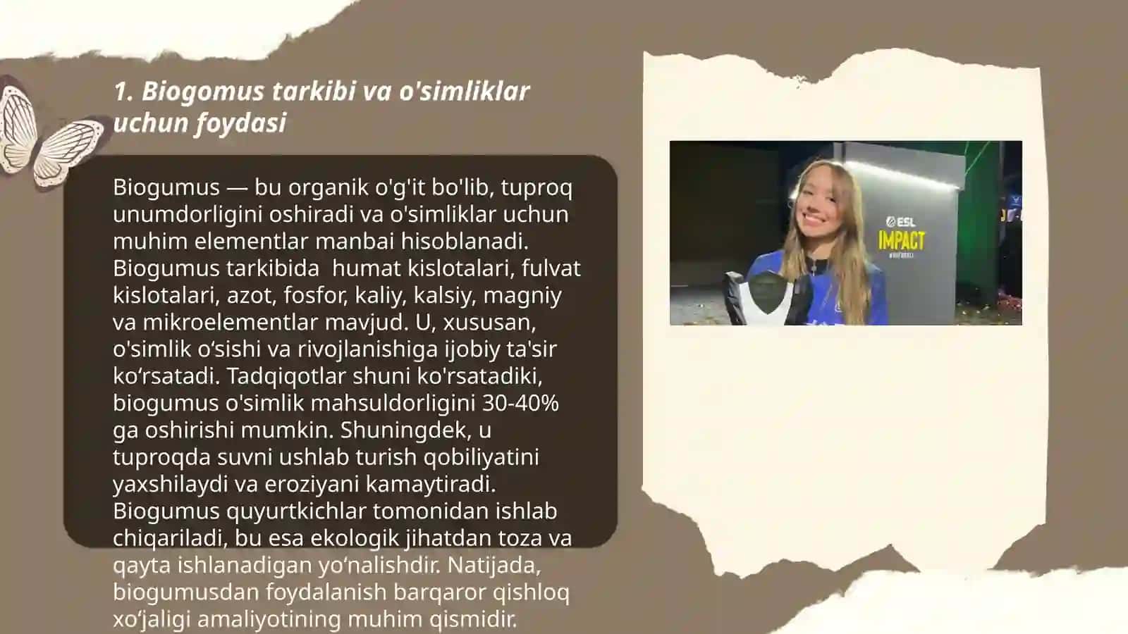 Biogumus va uning o'simliklarga ta'siri 3