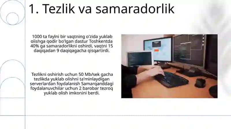 Tezlik va Samaradorlik 3