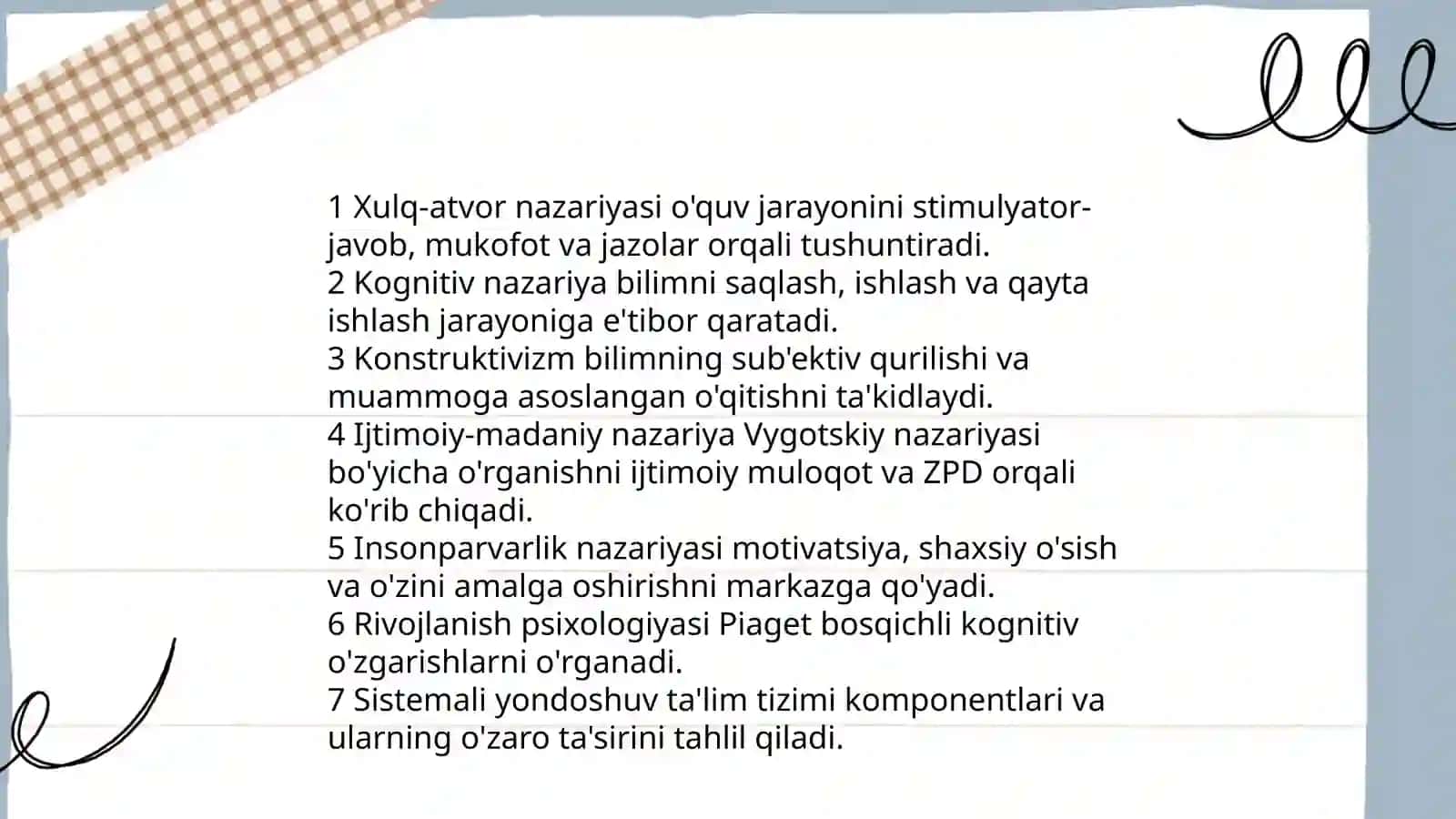 Ta'lim psixalogiyasi 3