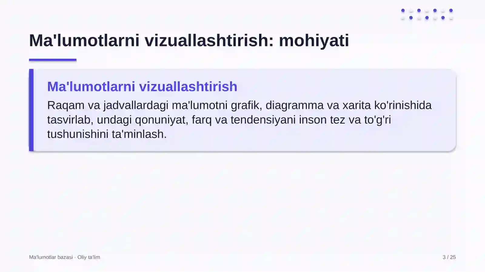 prodyuserlik markazlarida ma'lumotlarni vizuallashtirish 6770 3