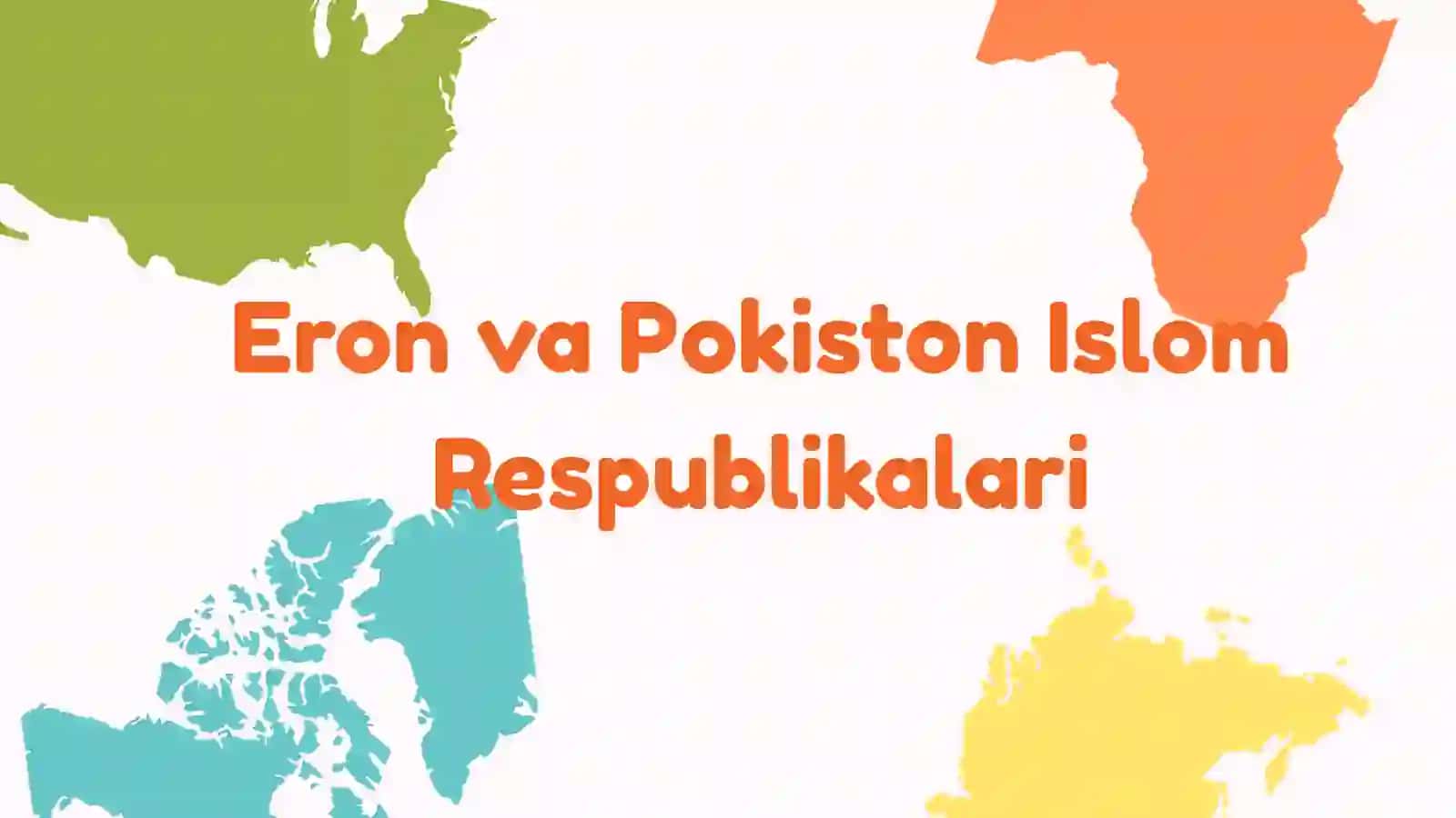 Eron va Pokiston 3