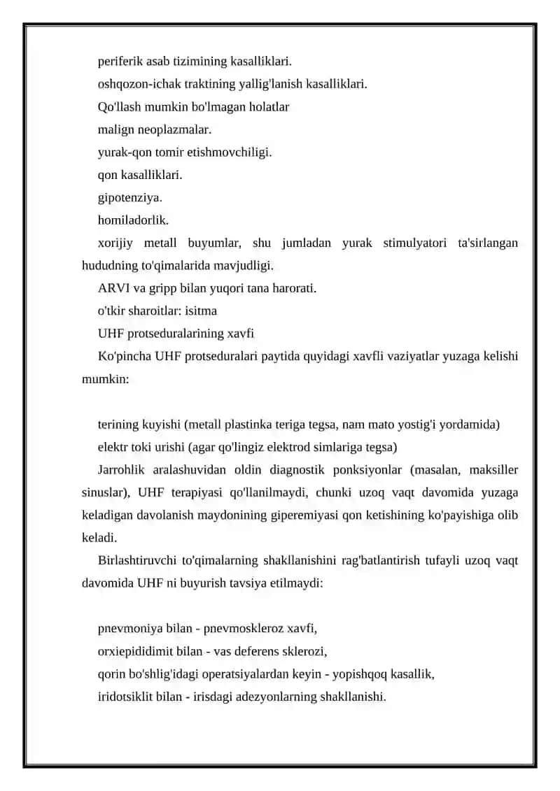 Yuqori chastotali apparatlar 3
