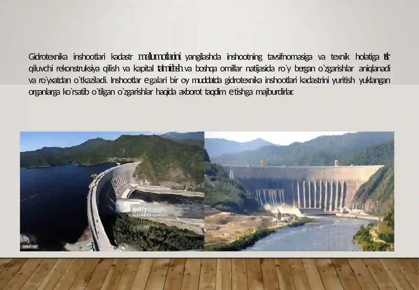 Gidrotexnika inshootlari davlat kadastrini yuritish 3