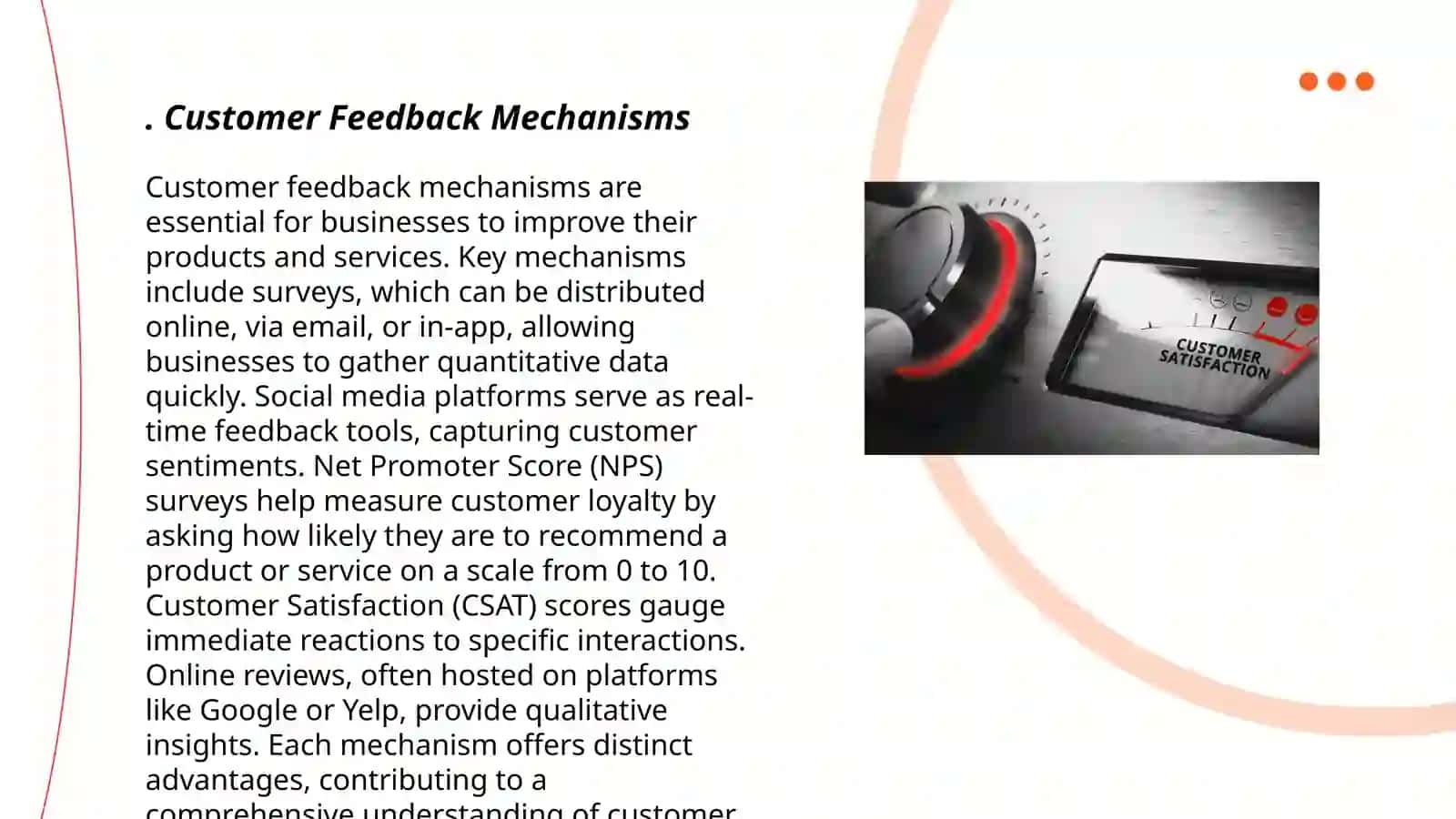Customer Feedback Mechanisms 3