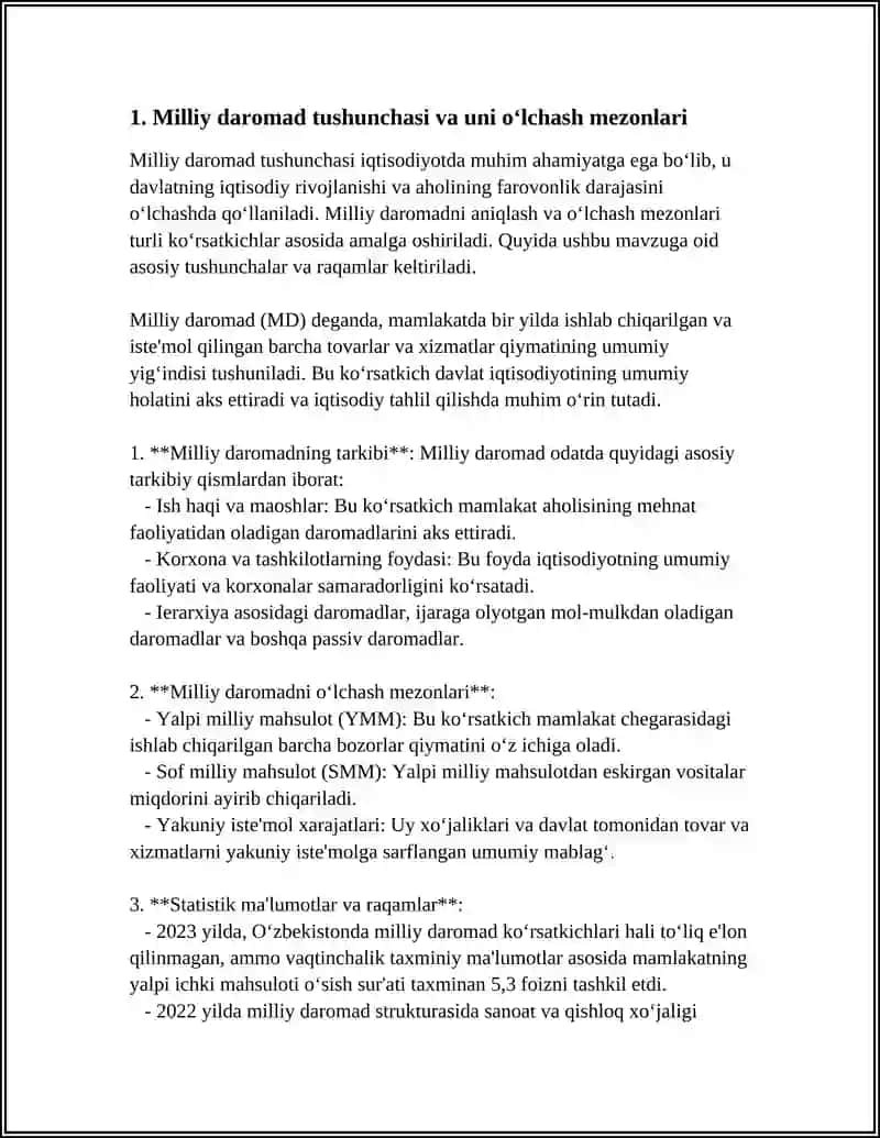 MILLIY DAROMAT VA UNI TAQSIMOTI 3