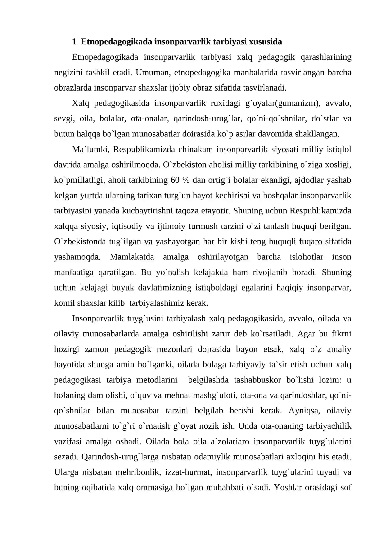 Insonparvarlik tamoyili 3