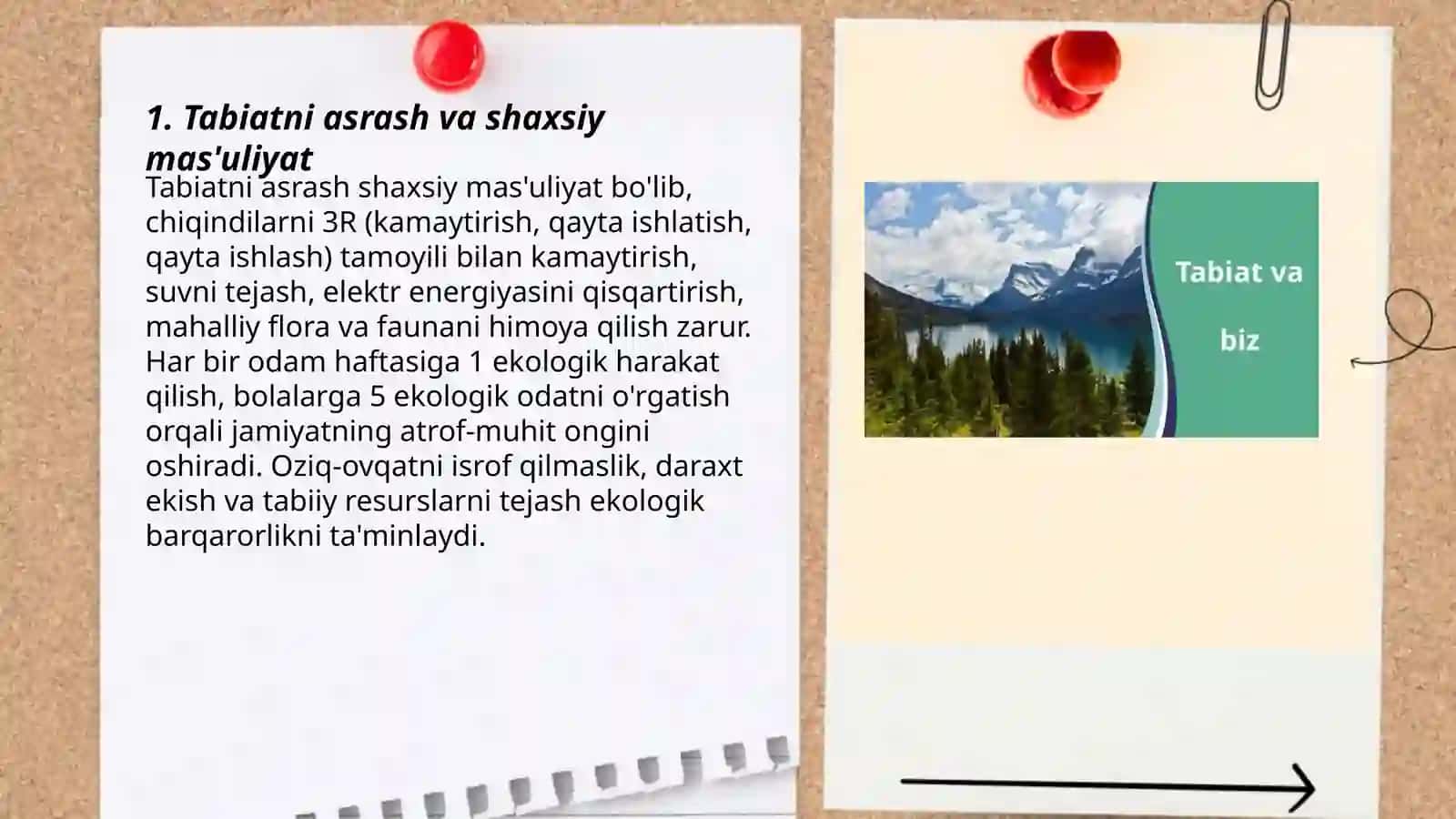 Tabiat va biz 3