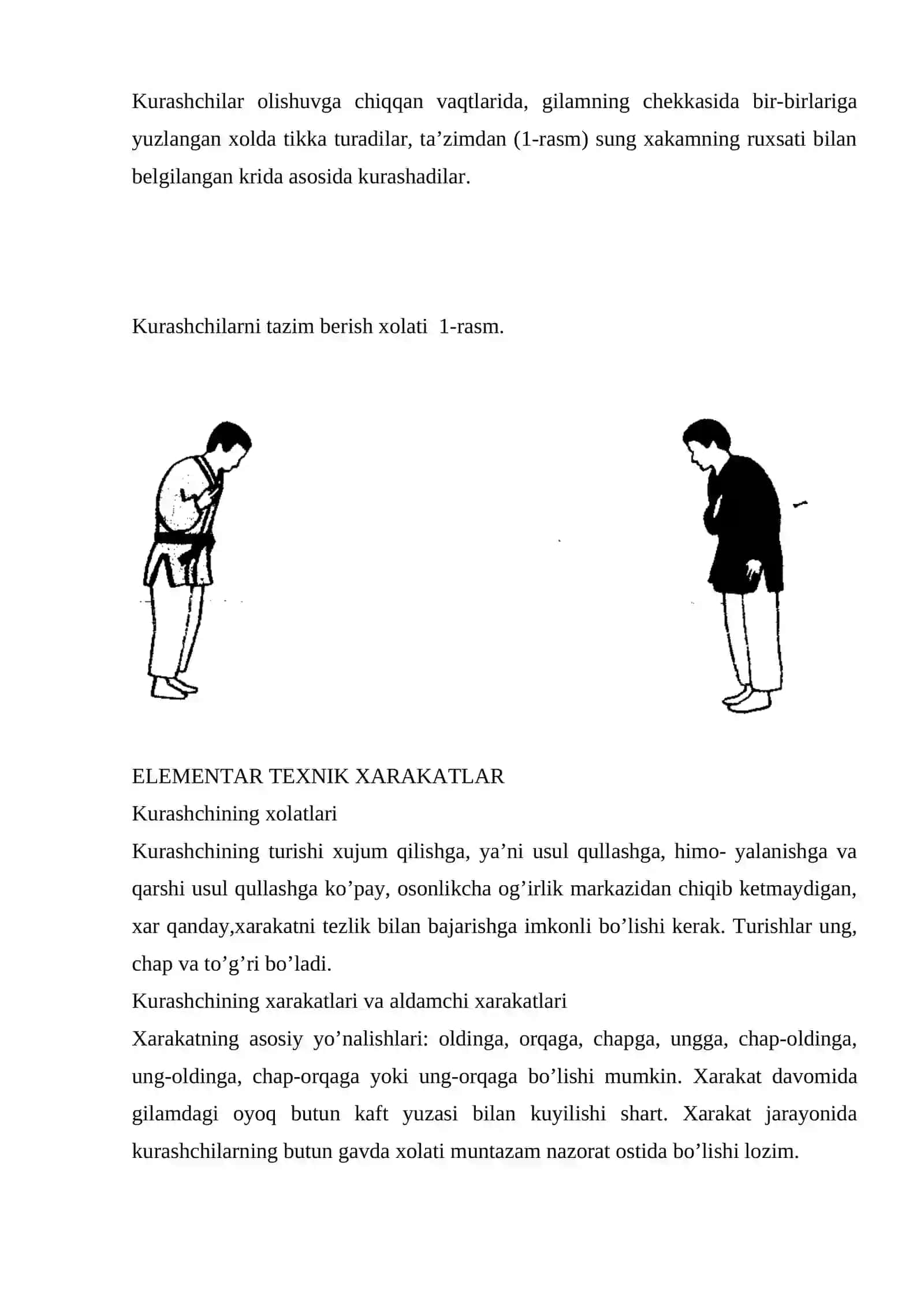 Kurash turlari va uni oʻqitish metodikasi 3
