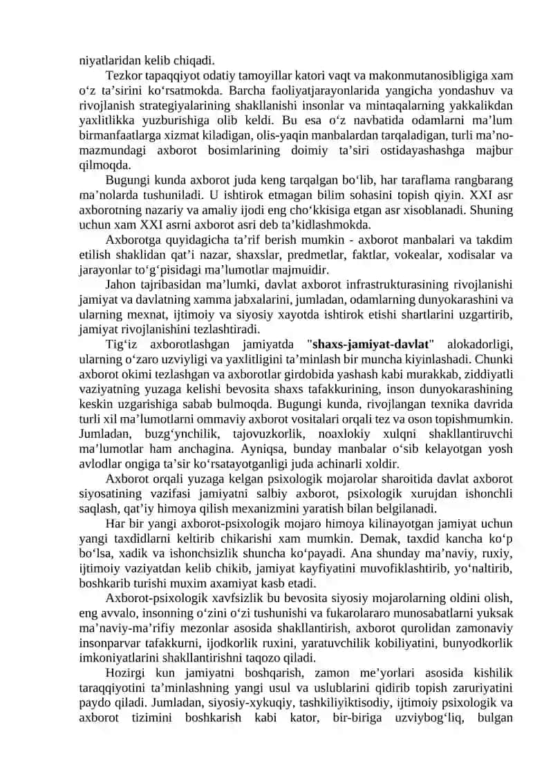 Xavfsizlik tushunchasi 3