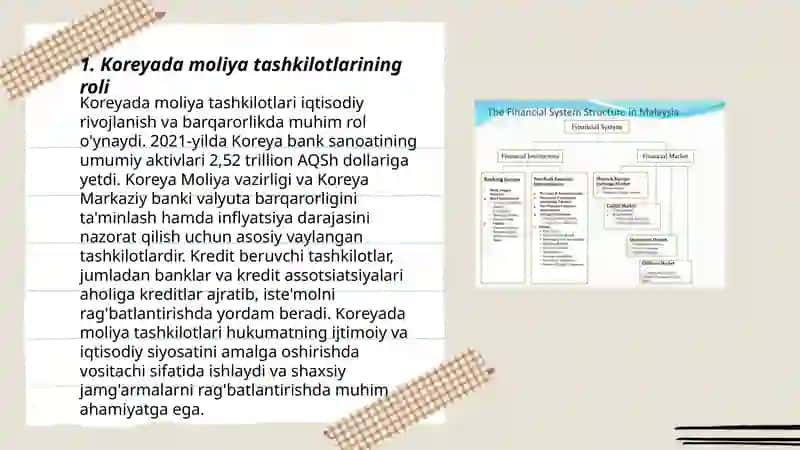 Koreya moliya tashkilotlari 3