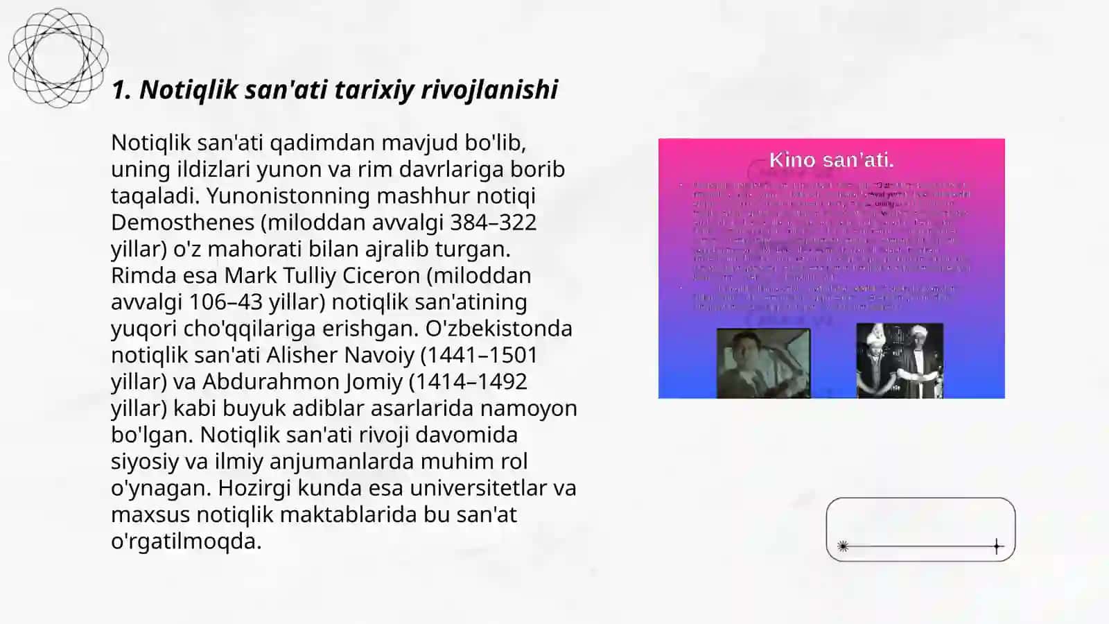 Notiqlik san'ati tarixiy rivojlanishi 3