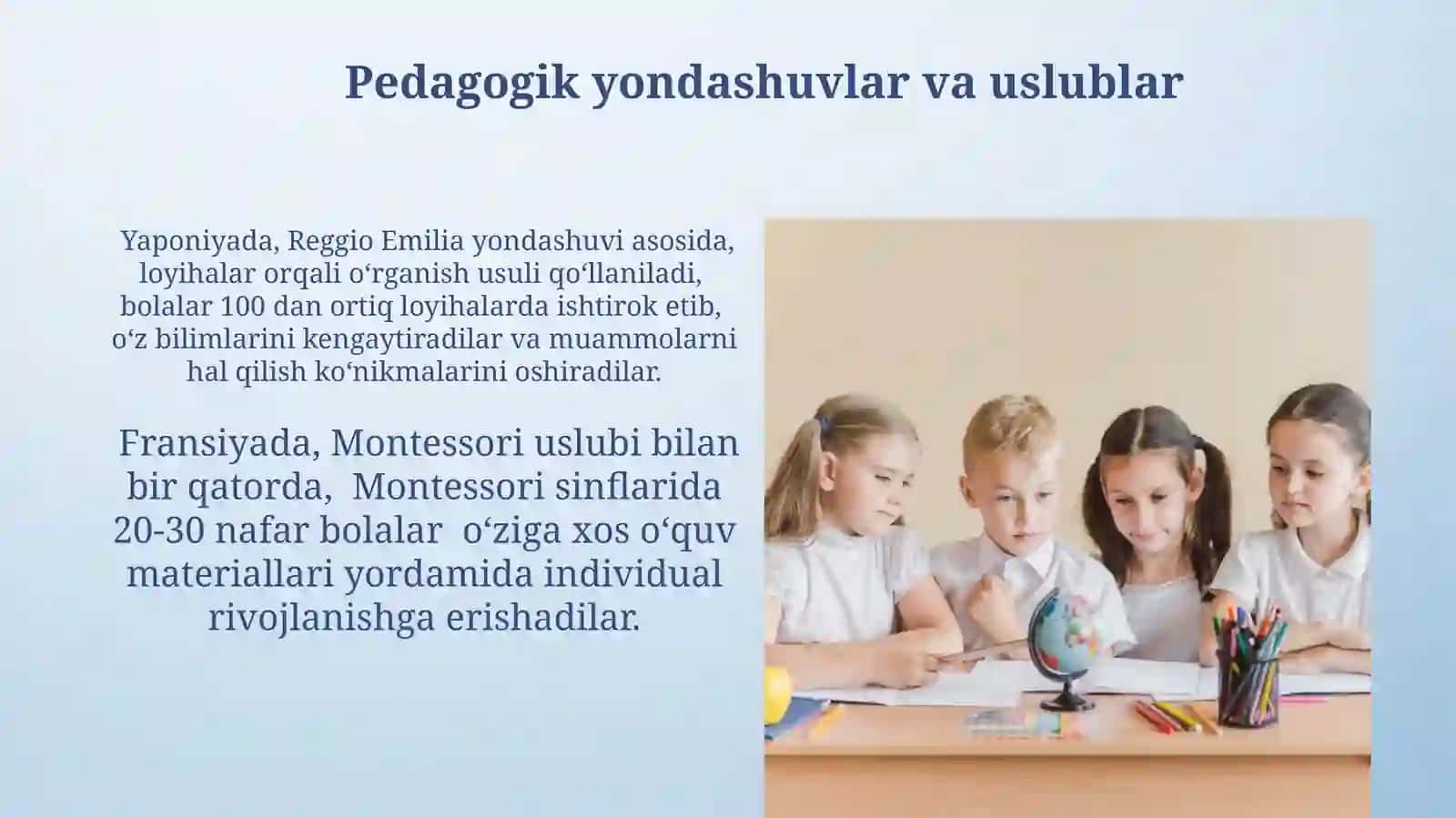 Xorijiy mamlakatlar maktabgacha ta'lim tizimi 3