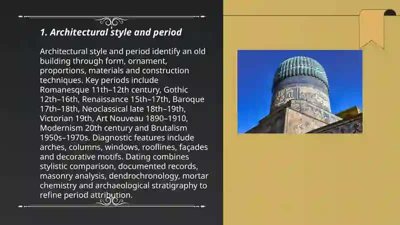 Old Building Description 3