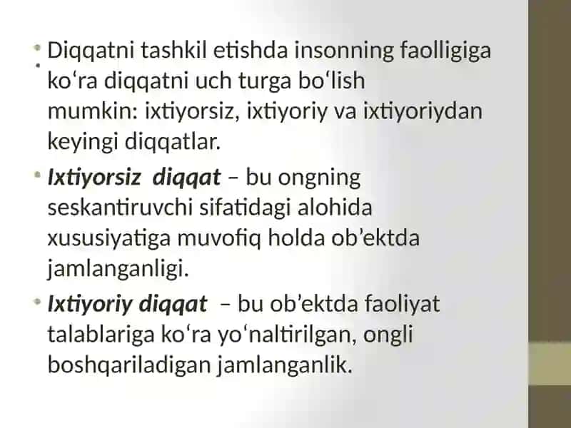 Dobrinning diqqat haqida 3