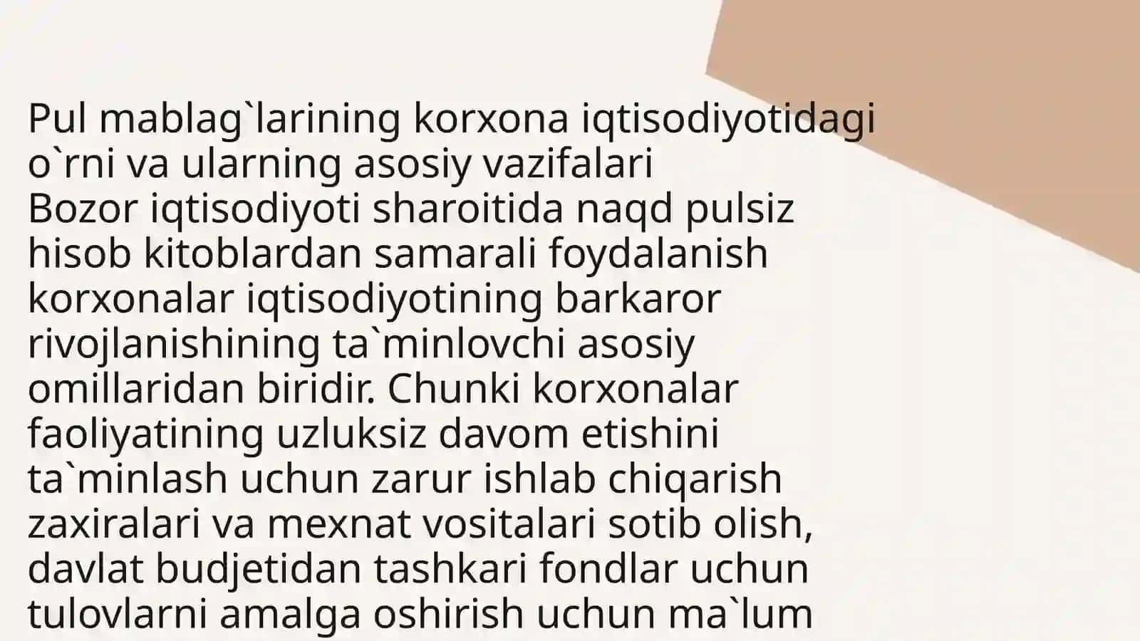 Naqd pul, kassa muomalalarining hisobini yuritish tartibi 3