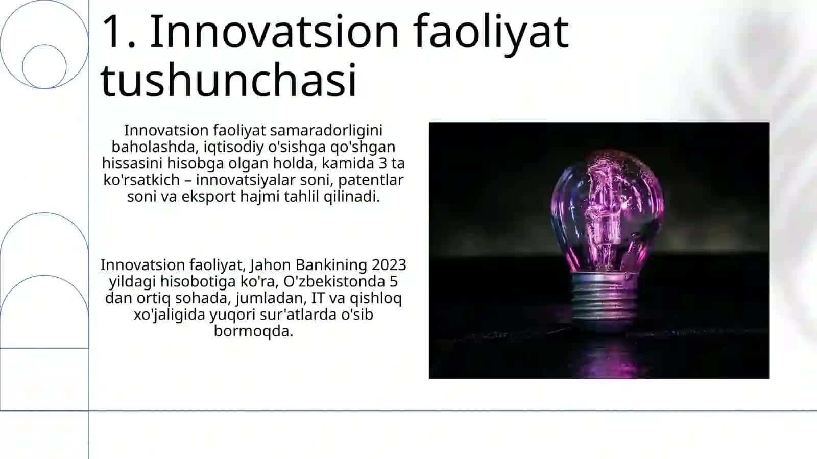 Innovatsion faoliyat 3