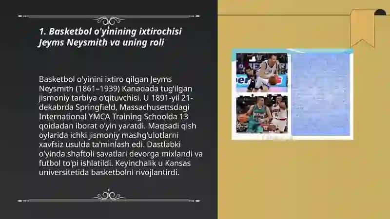 Basketbol Òyini Kelip Chiqish Tarixi 3