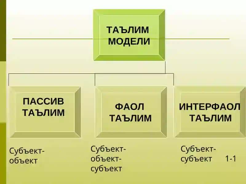 Педагогик технологияларни таълим жараёнига қўллаш 3