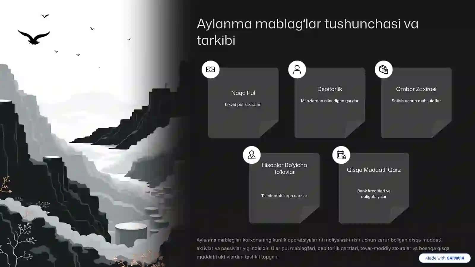 Aylanma mablagʻlar koʻrsatkichlari statistikasi: Keng qamrovli tahlil 3
