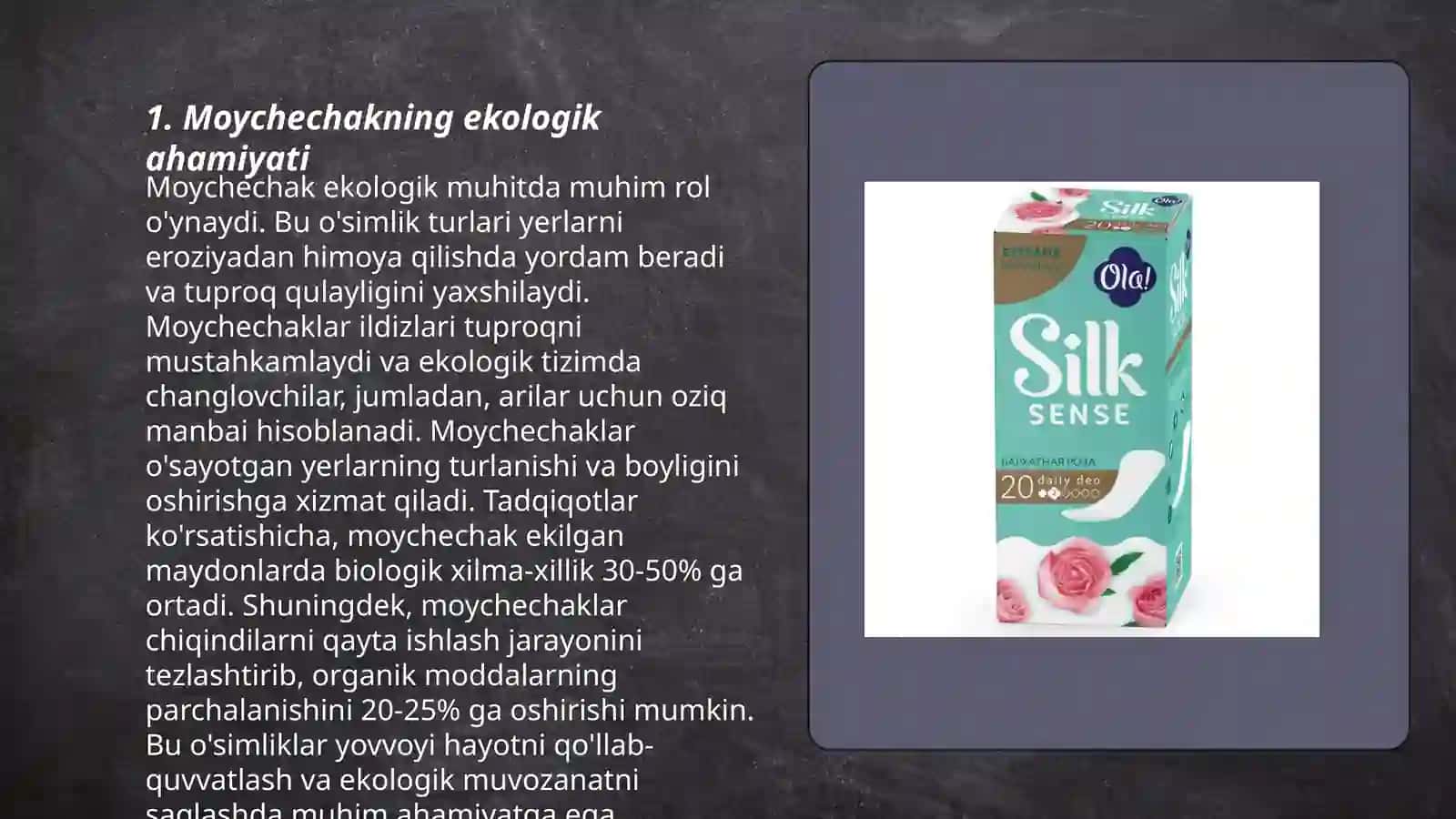 Moychechakning bioekologiyasini oʻrganish 3