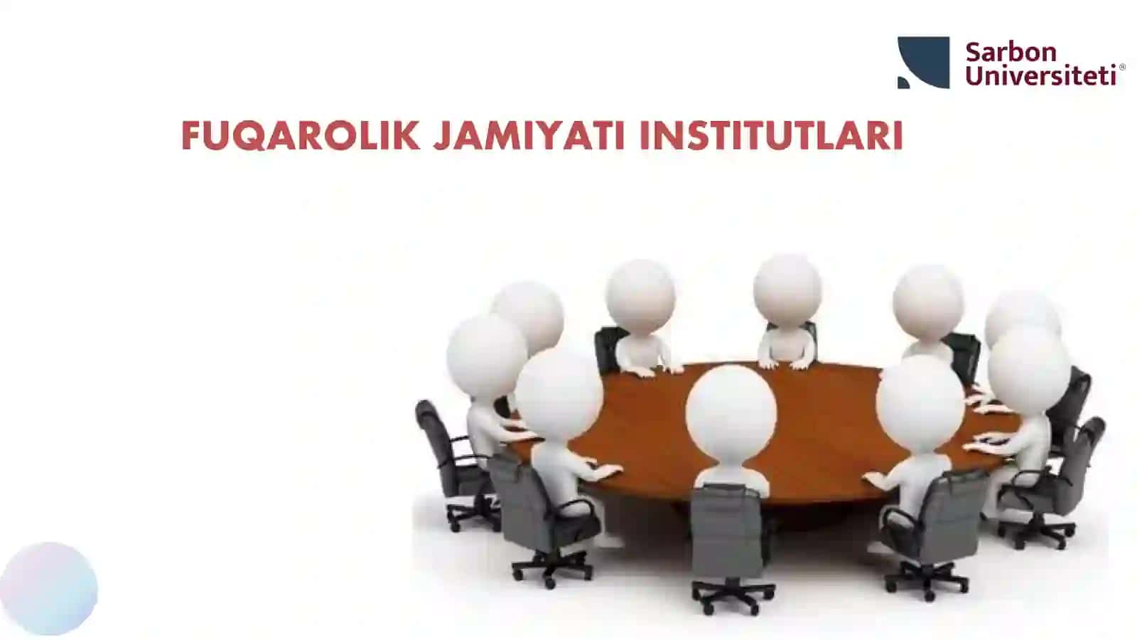 Fuqarolik jamiyati institutlari 3