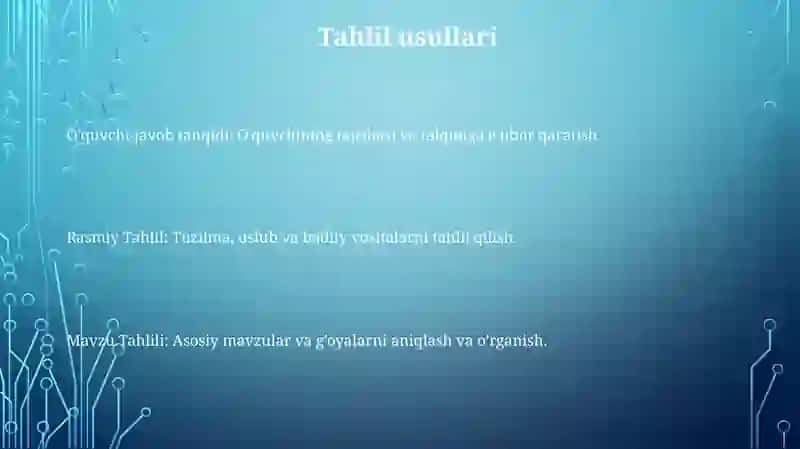 La'fziy san'atlar tahlili 3