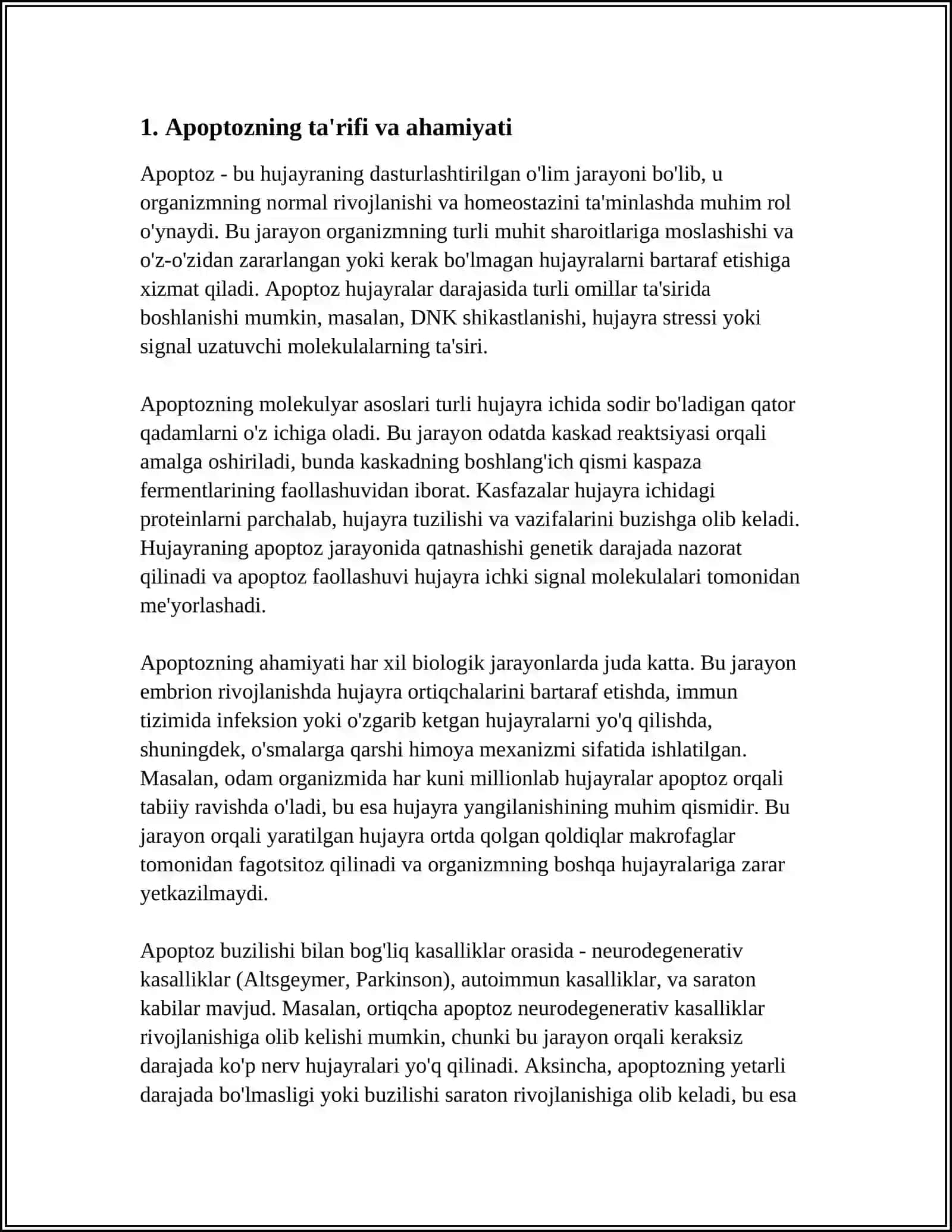 APOPTOZ MEXANIZMLAR 3