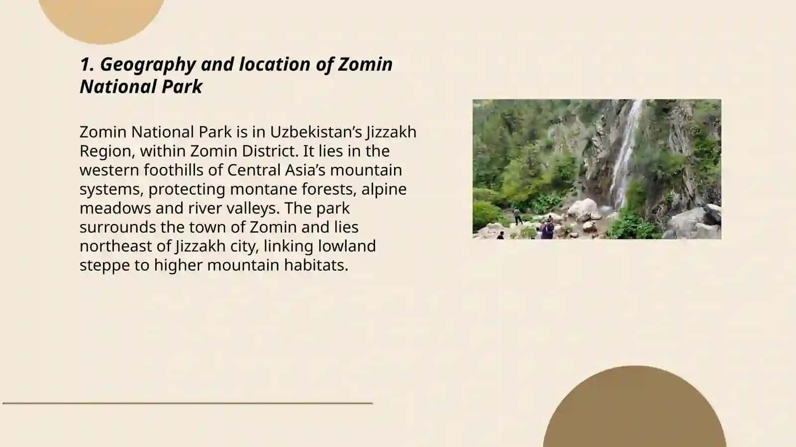 Zomin National Park 3