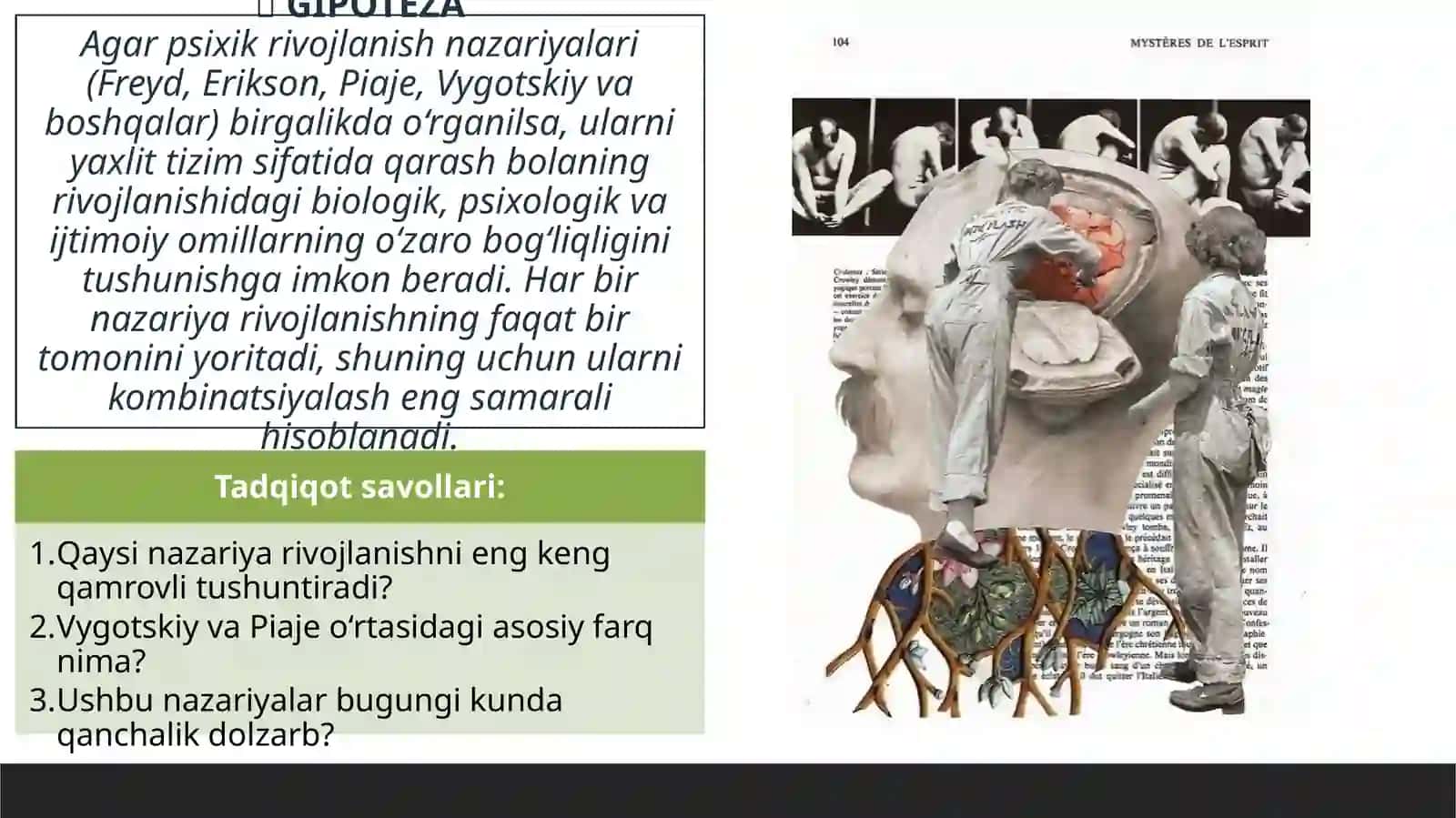 PSIXIK RIVOJLANISH NAZARIYALARI VA TAʼLIMOTLARI 3