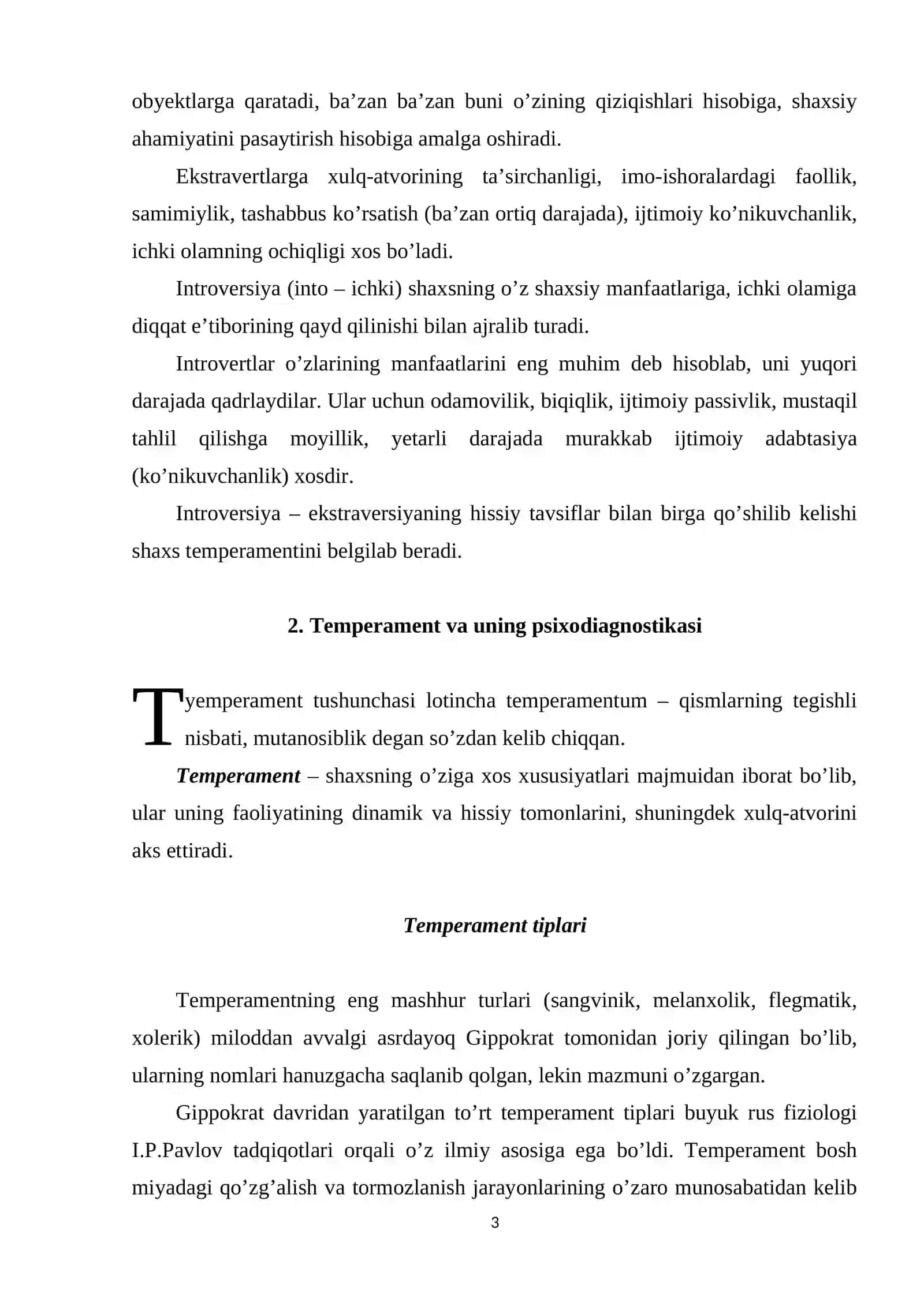 Xulq-atvorining psixologik xususiyatlarini 3