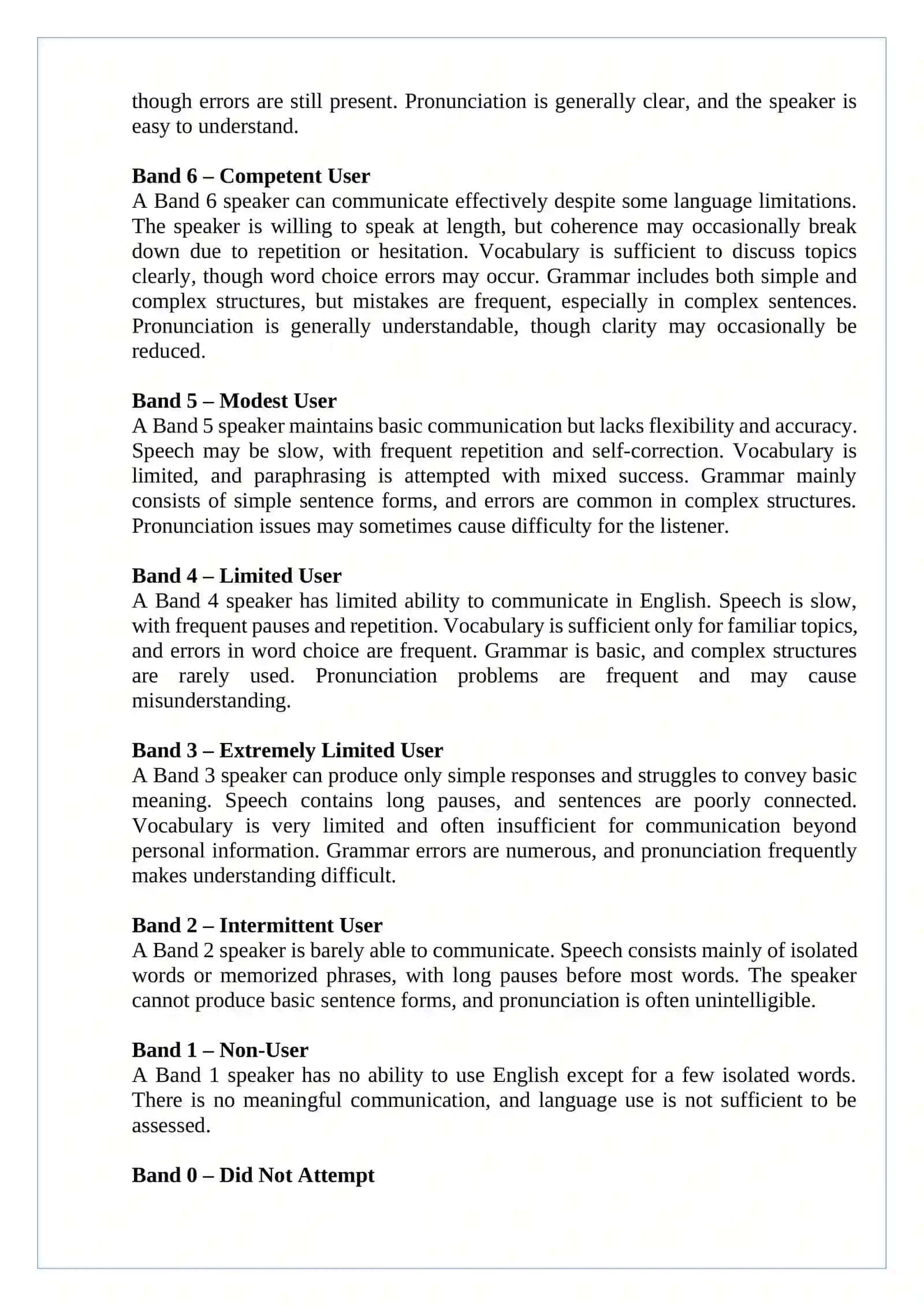 INTERNATIONAL STANDARDS FOR ENGLISH LANGUAGE TEACHING AND ASSESSMENT 3