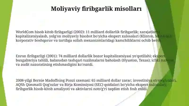 Ekspert xulosalari shakllantirish asoslari 3