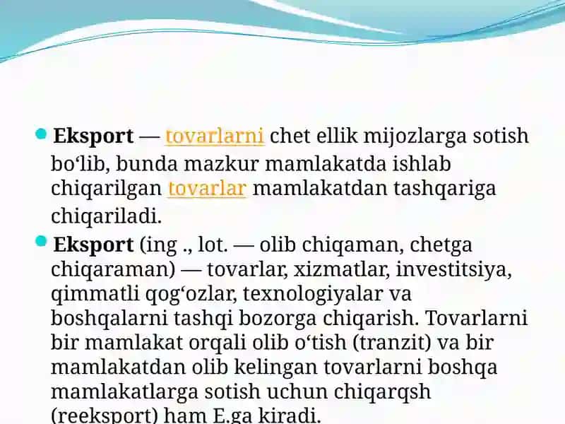 Xalqaro bojxona xamkorligi 3