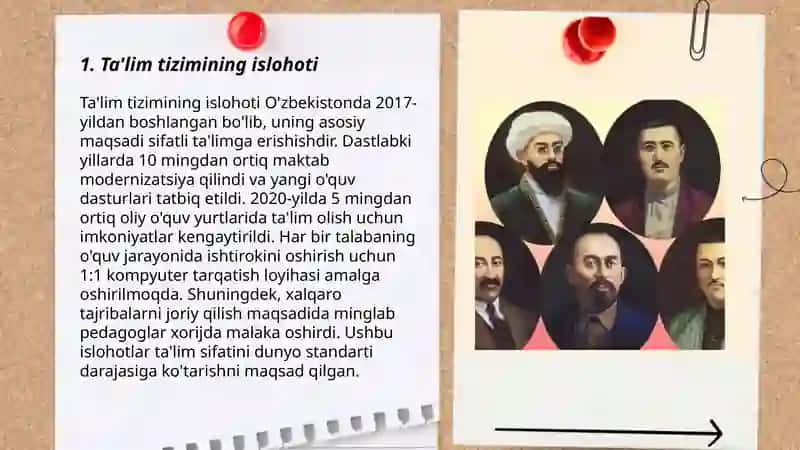 Milliy ta‘lim tizimi va uning yangi komponentlari 3