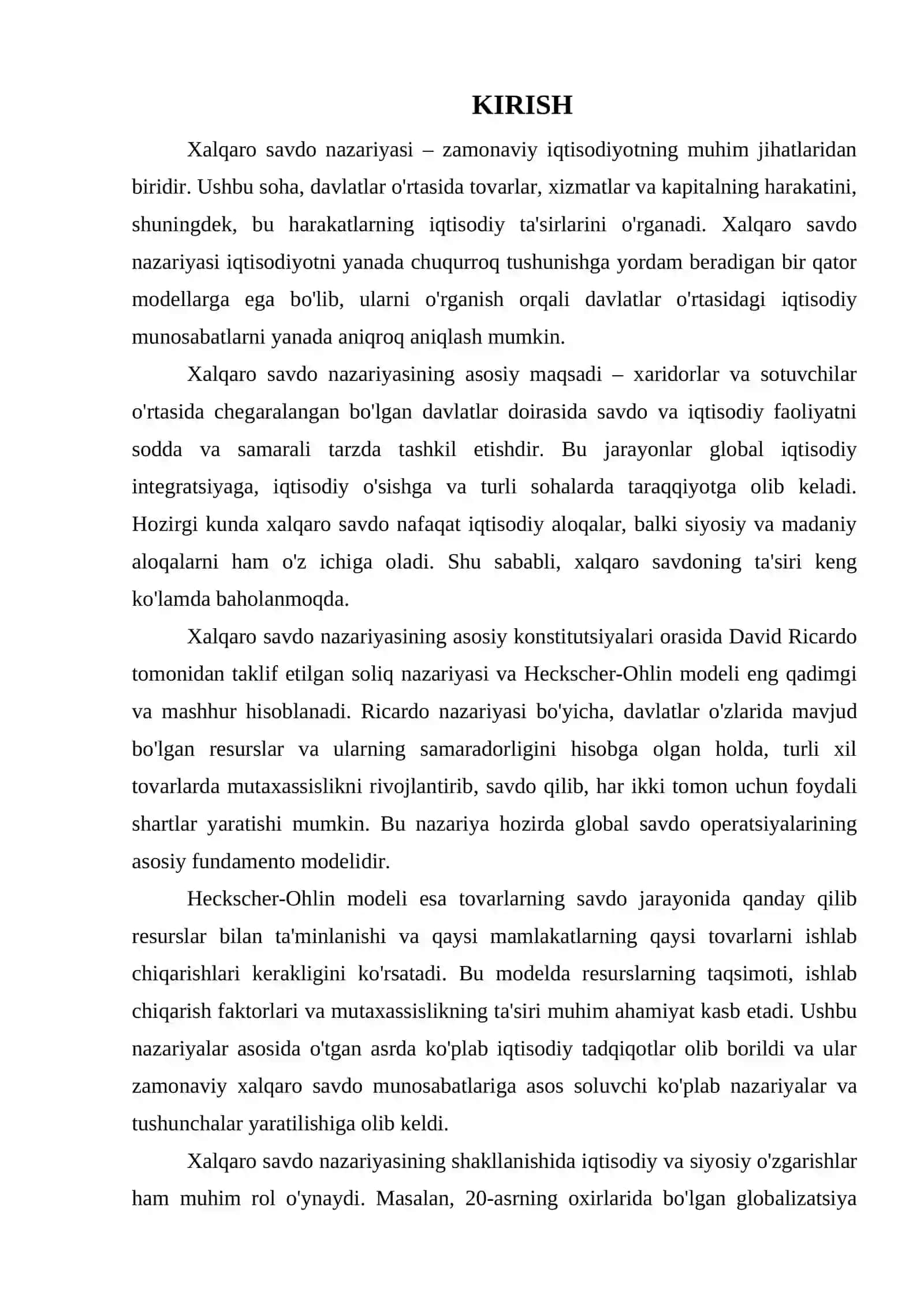 XALQARO SAVDO NAZARIYASI 3