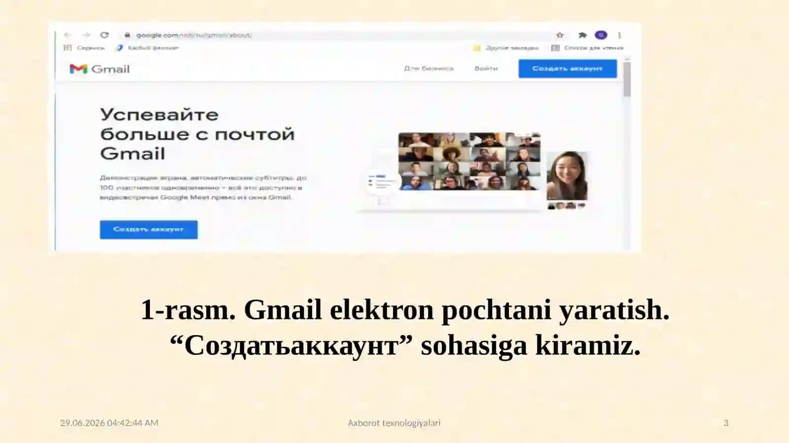 Google hujjatlari 3