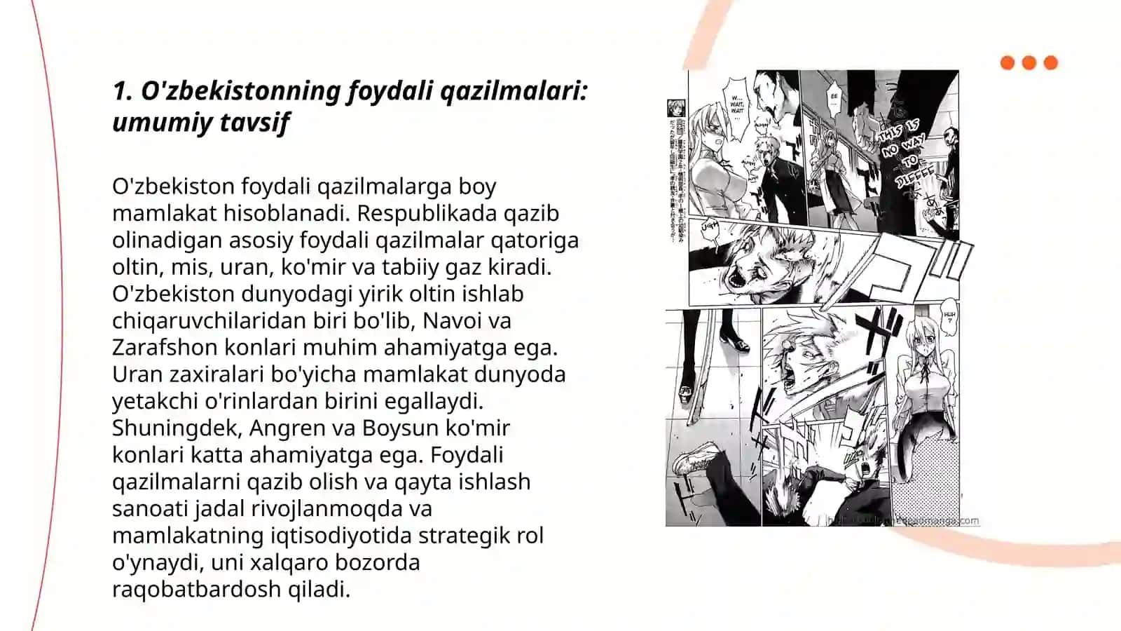 O'zbekistonning foydali qazilmalari 3