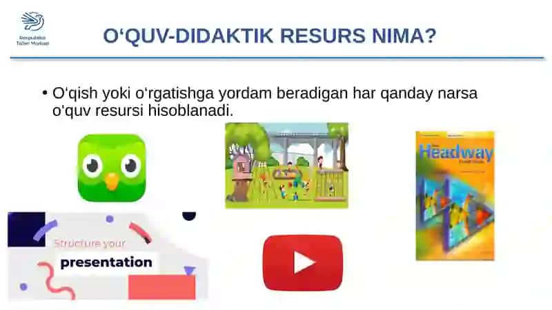 O‘QUV-DIDAKTIK RESURS 3