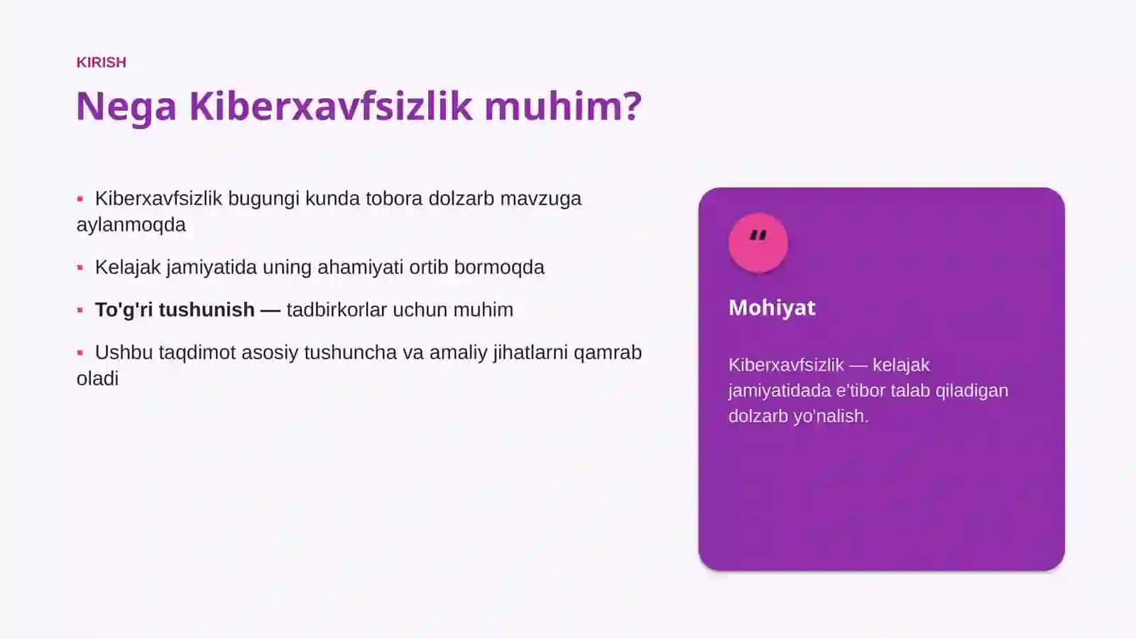 Kiberxavfsizlik 3
