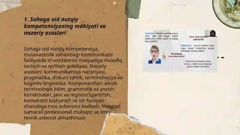 Sohaga oid nutqiy kompetensiyaning òziga xosligi 3