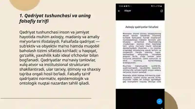 Qadriyatlar falsafasi 3