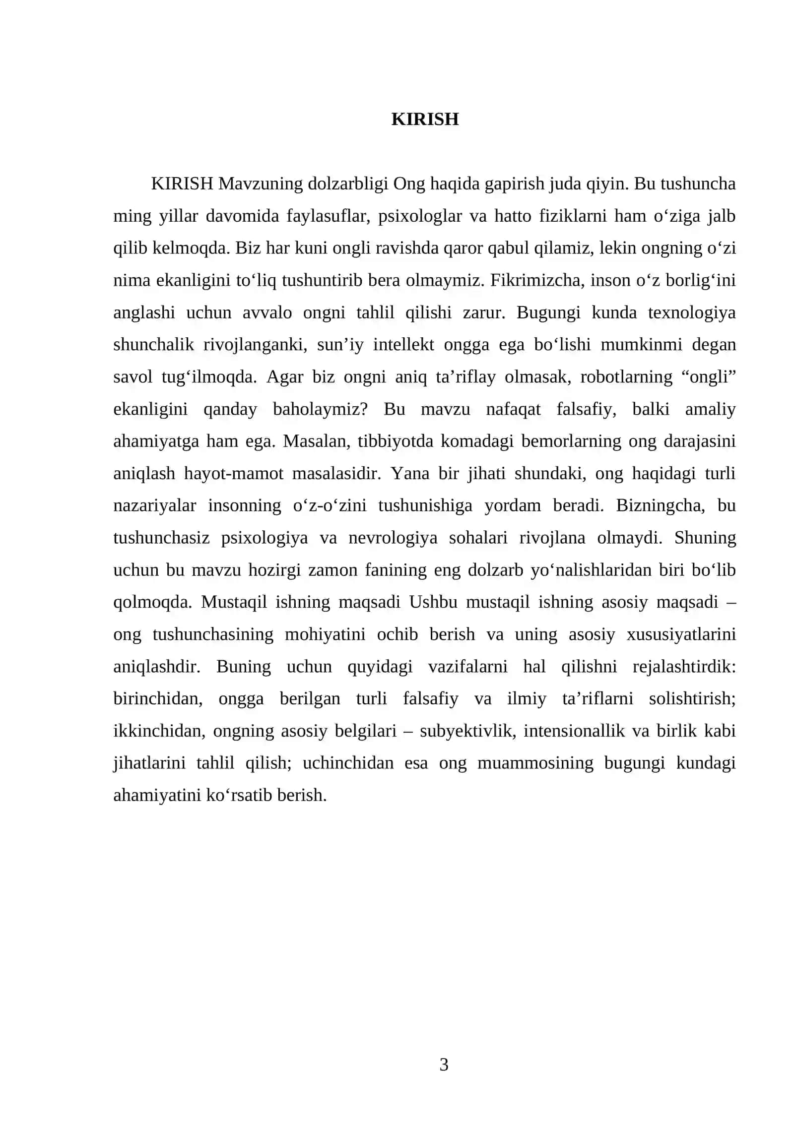 Ong haqida tushuncha 3