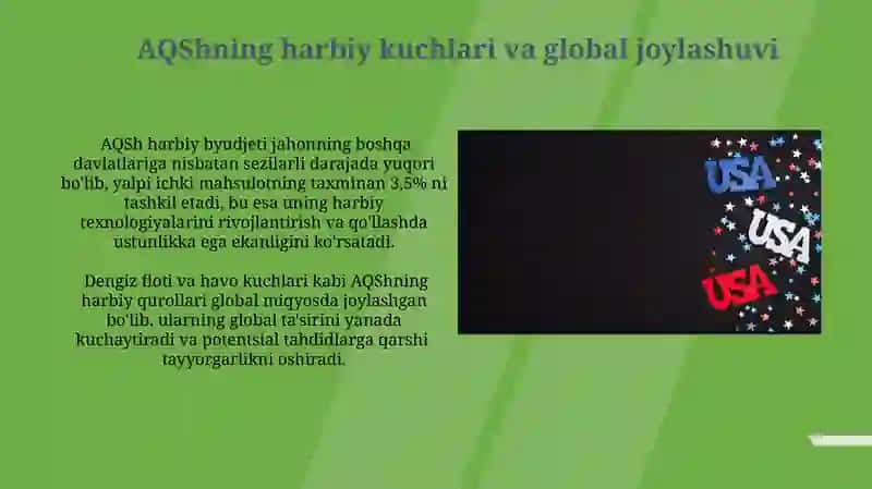 Amerika Qoʻshma Shtatlarining geosiyosati 3