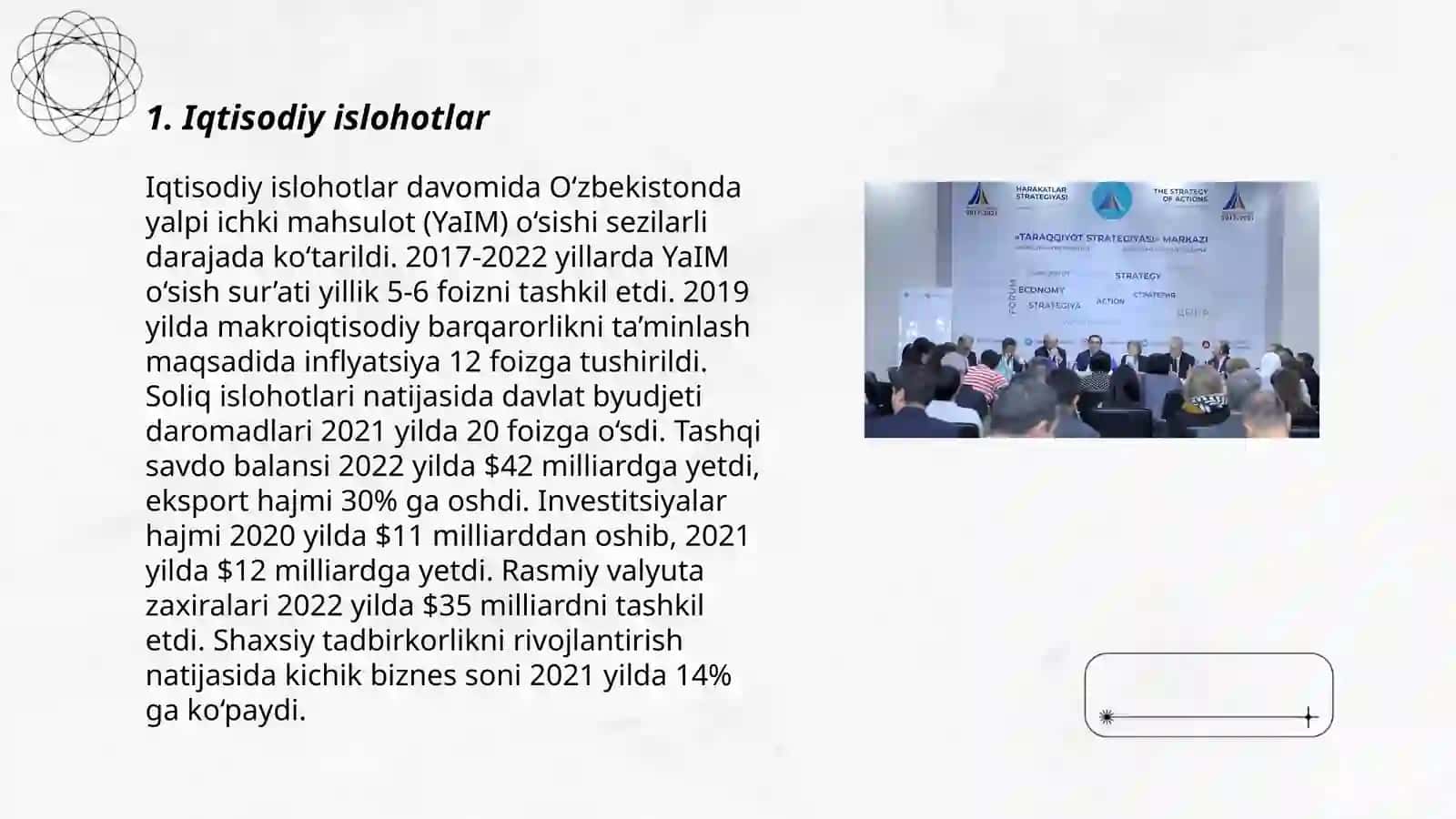 Iqtisodiy islohotlar 3
