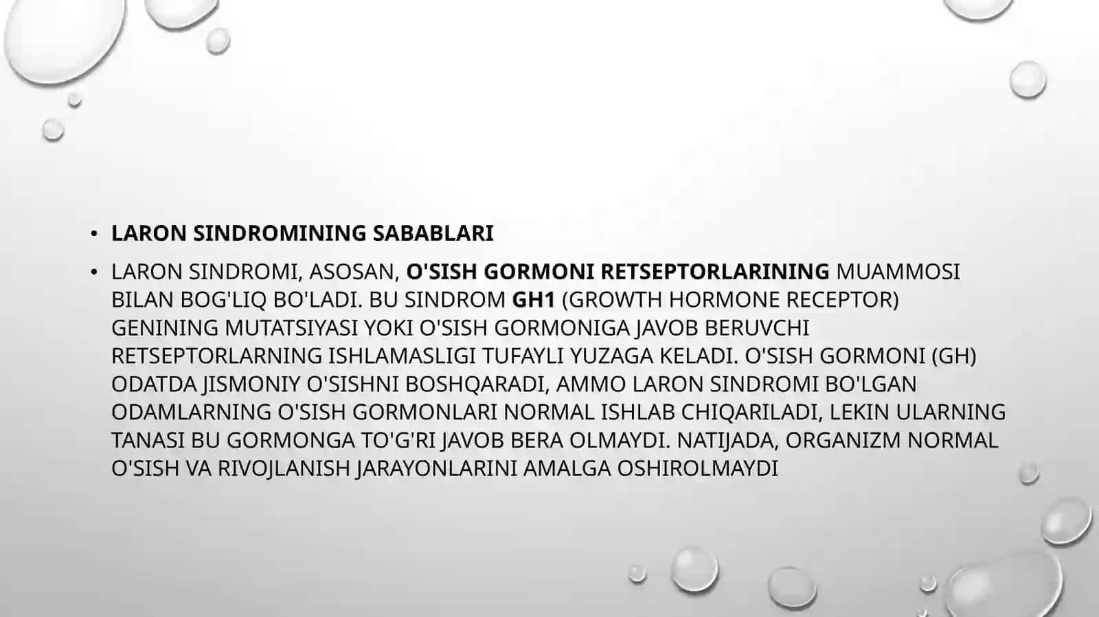 Laronsindromi 3
