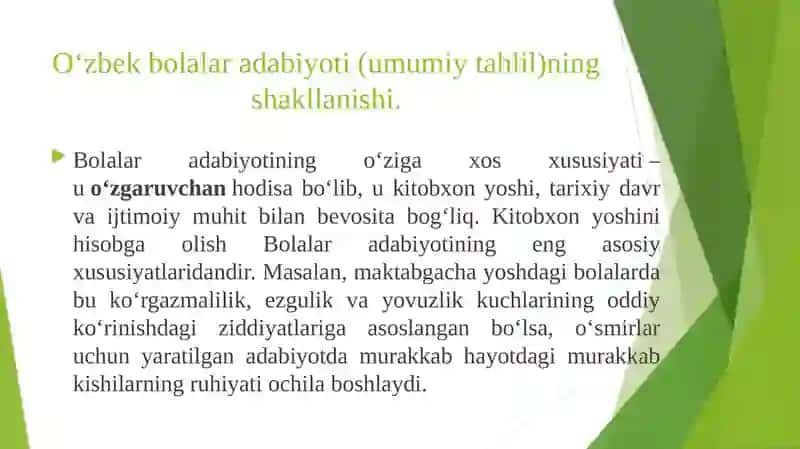 Bolalar Adabiyotifani 3