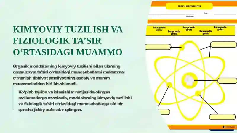 Alitsiklik alkanlar saqlagan dori moddalar tahlili 3